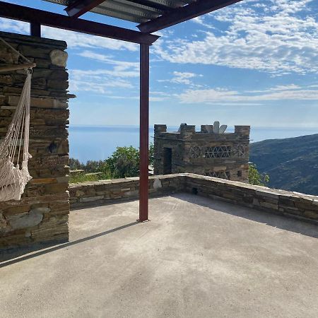 Appartamento Andros Vineyard House With Sea View Sineti Esterno foto