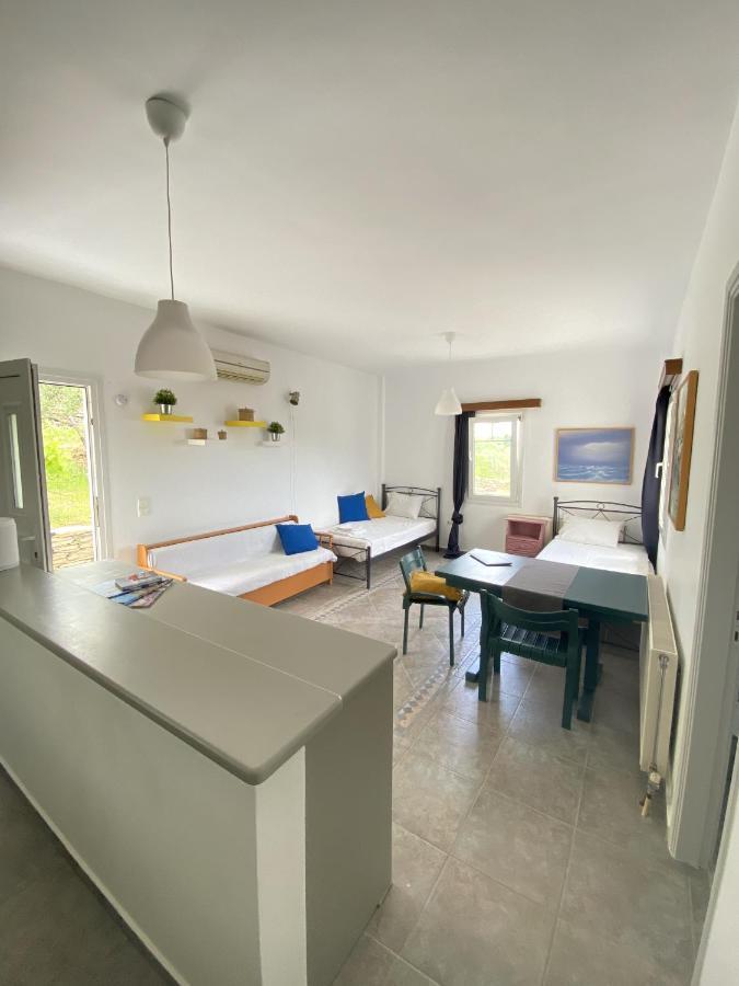 Appartamento Andros Vineyard House With Sea View Sineti Esterno foto