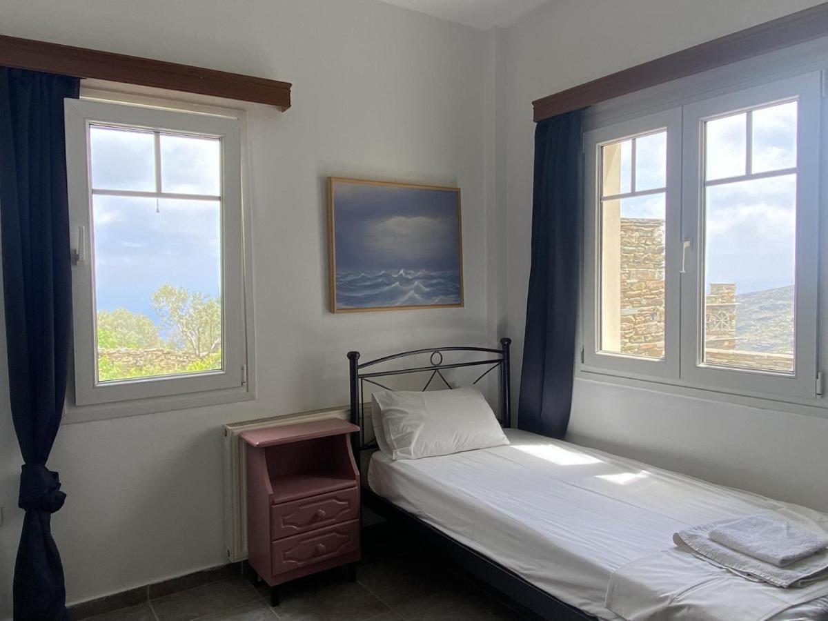 Appartamento Andros Vineyard House With Sea View Sineti Esterno foto