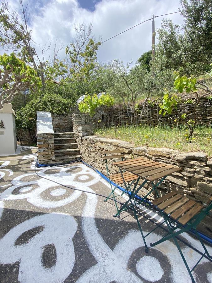 Appartamento Andros Vineyard House With Sea View Sineti Esterno foto