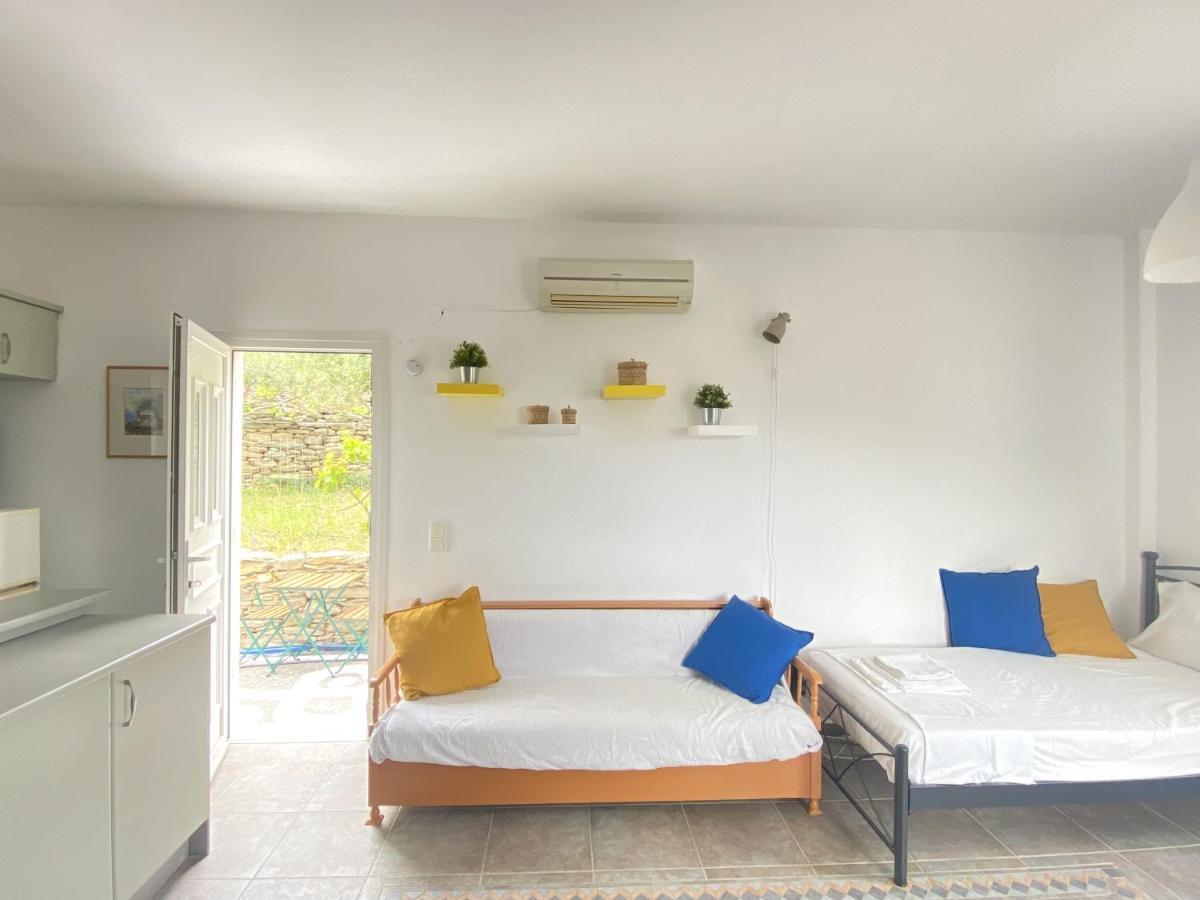 Appartamento Andros Vineyard House With Sea View Sineti Esterno foto